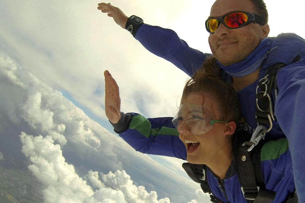 Skydive Galveston Offers Tandem Parachute Jumping Adventure
