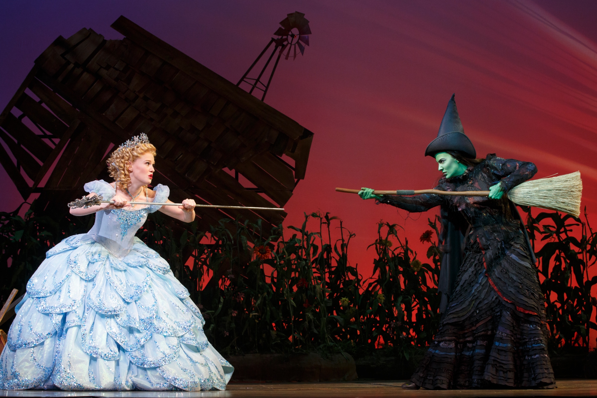 WICKED is presented by Dallas Summer Musicals April 19-May 22, 2016 at Music Hall at Fair Park.