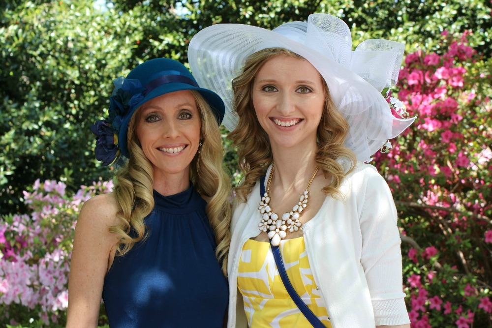 Sherri Tilley and Meagan Tilley | Mad Hatter's Tea and Luncheon | Dallas Arboretum | Dallas, Texas, USA