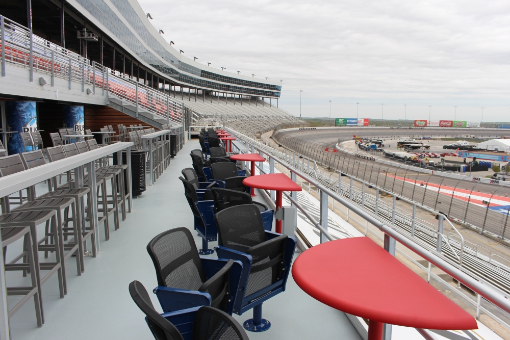 New Busch Restart Bar Provides Level-Up Trackside Seating | News | Fort Worth, Texas, USA