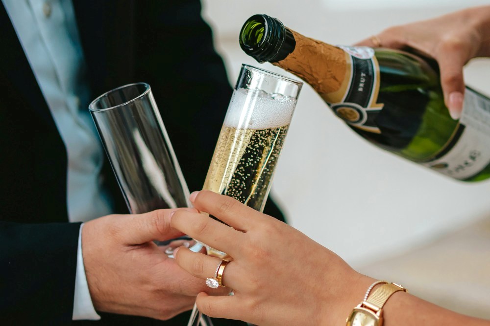 In non-celebratory settings, a bit more decorum may be necessary. How to Open Champagne