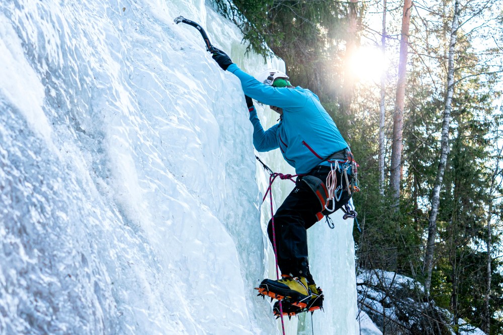 Novice and pro climbers gather at this mecca to celebrate the sport. Ouray Celebrates Ice Climbing