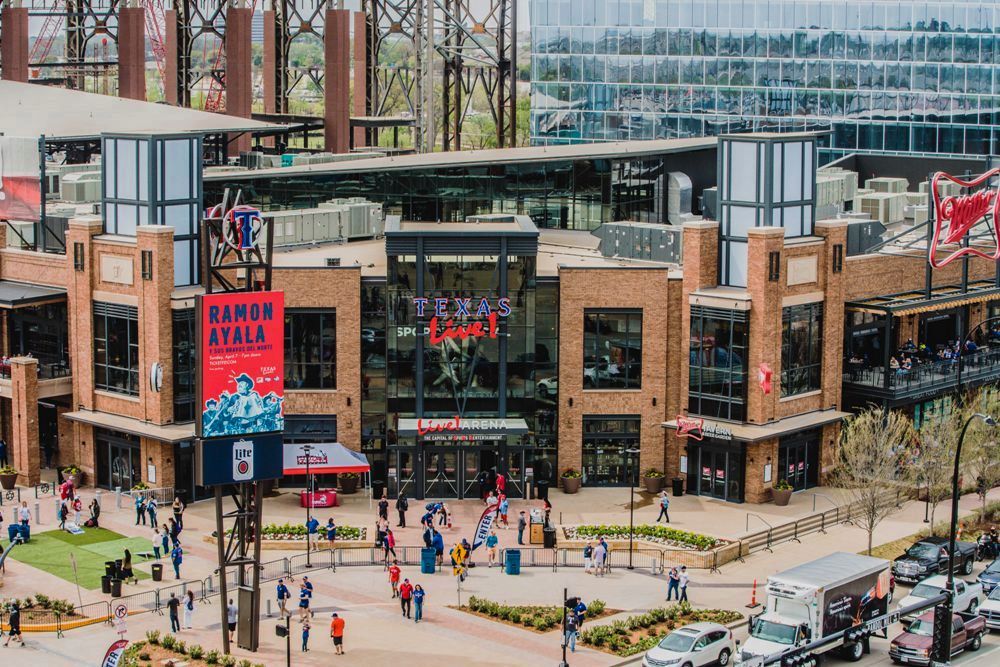Texas Live! Shares Information for Game Viewing for 2020 Rangers Season