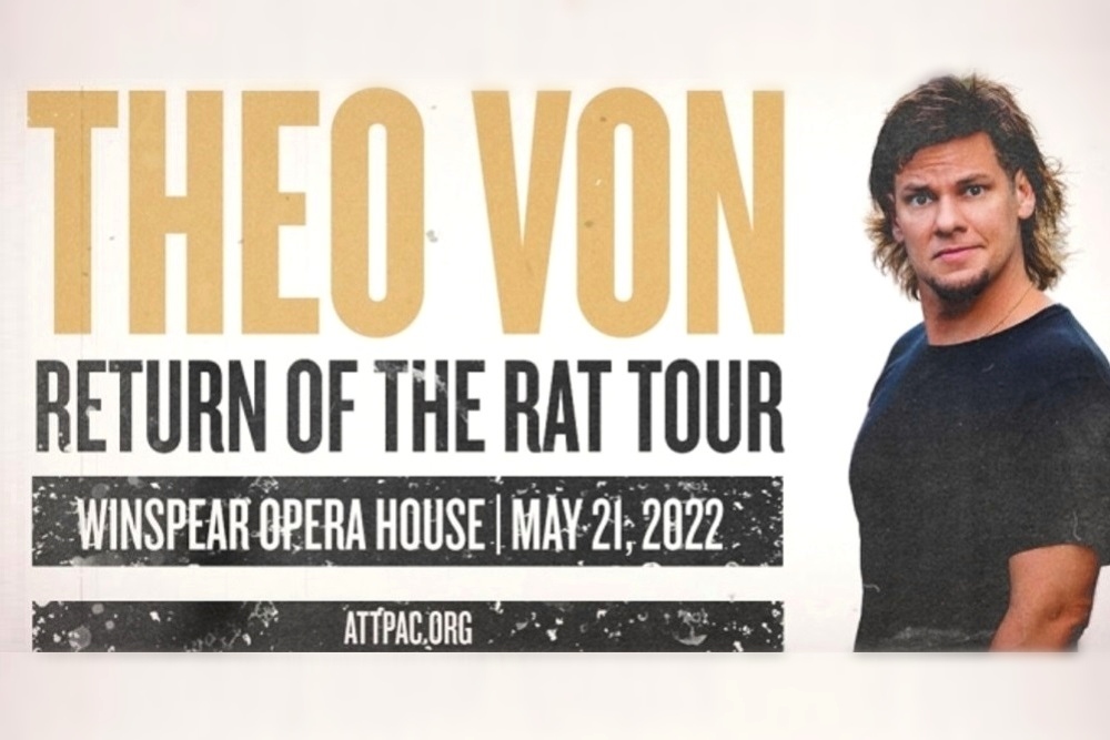 Theo Von: Return of the Rat Tour Coming to Winspear Opera House
