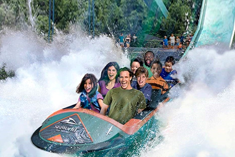 SeaWorld to Open Catapult Falls, The World�s First Launched Flume Coaster